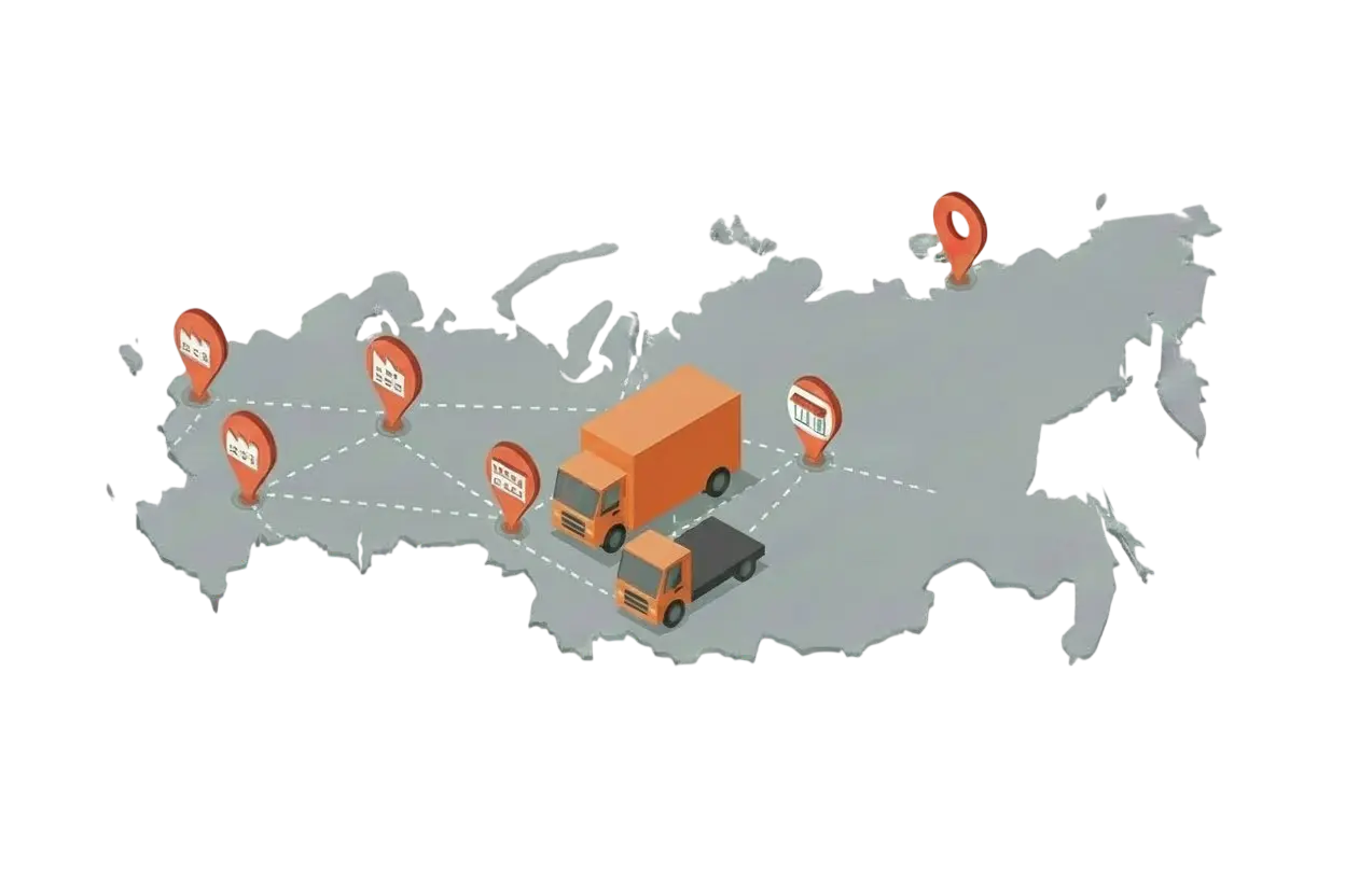 Доставка груза в строймаркеты из Ростова на Дону